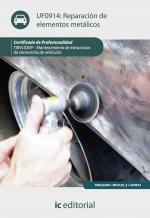 Reparación de elementos metálicos. TMVL0309 - Mantenimiento de estructura de carrocerÃas de vehÃculos - contenido online Reparación de elementos metálicos. TMVL0309 - Mantenimiento de estructura de carrocerías de vehículos - contenido online