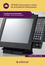 Facturación y cierre de actividad en Restaurante. HOTR0608 - Servicios de Restaurante - contenido online 3.1 Facturación y cierre de actividad en Restaurante. HOTR0608 - Servicios de Restaurante - contenido online 3.1