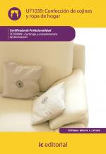 Confección de cojines y ropa de hogar. TCPF0309 - Cortinaje y complementos de decoración - contenido online Confección de cojines y ropa de hogar. TCPF0309 - Cortinaje y complementos de decoración - contenido online