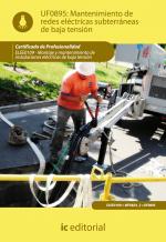 Mantenimiento de redes eléctricas subterráneas de baja tensión. ELEE0109 - Montaje y mantenimiento de instalaciones eléctricas de Baja Tensión - contenido online Mantenimiento de redes eléctricas subterráneas de baja tensión. ELEE0109 - Montaje y mantenimiento de instalaciones eléctricas de Baja Tensión - contenido online