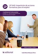 Impartición de acciones formativas para el empleo. SSCE0110 - Docencia de la formación profesional para el empleo - contenido online 3.1 Impartición de acciones formativas para el empleo. SSCE0110 - Docencia de la formación profesional para el empleo - contenido online 3.1