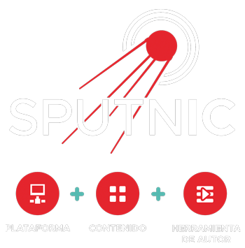 Sputnic plataforma LMS + contenidos Scorm + herramienta de autor Logo sputnic plataforma e-learning + contenidos de autor + herramienta de autor