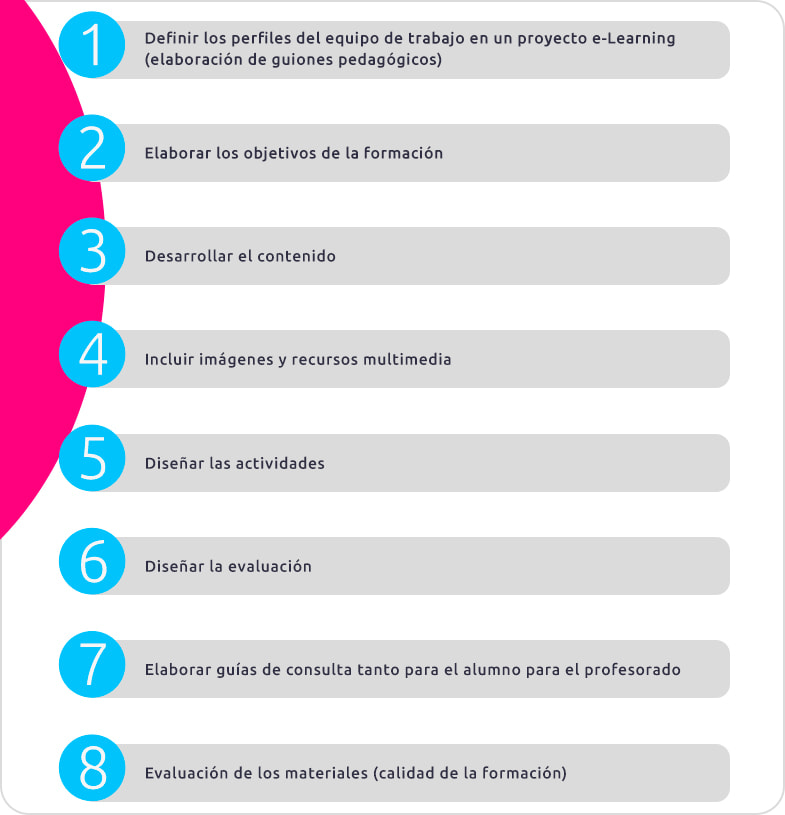 Pasos planificación diseño instruccional 