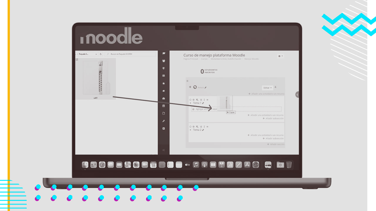 Subir un archivo SCORM a Moodle