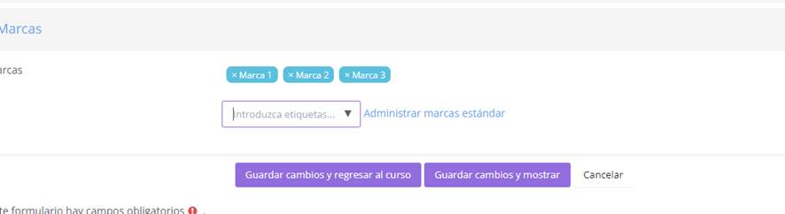 Final de las configuraciones