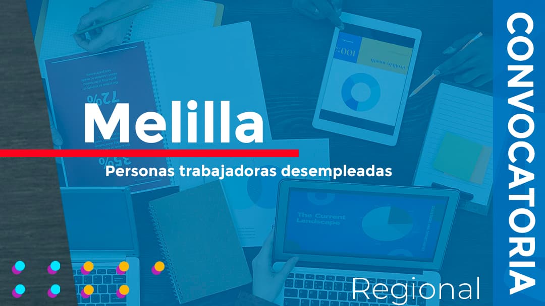 Publicada la convocatoria de subvenciones para acciones formativas dirigidas a desempleados en Melilla