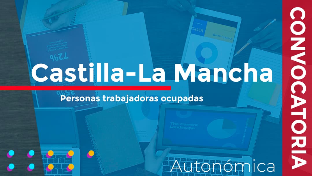 Publicada la convocatoria de subvenciones para la realización de acciones formativas para el empleo dirigidas a personas trabajadoras ocupadas